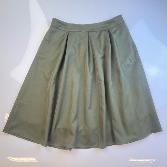 Yige green skirt r57-19